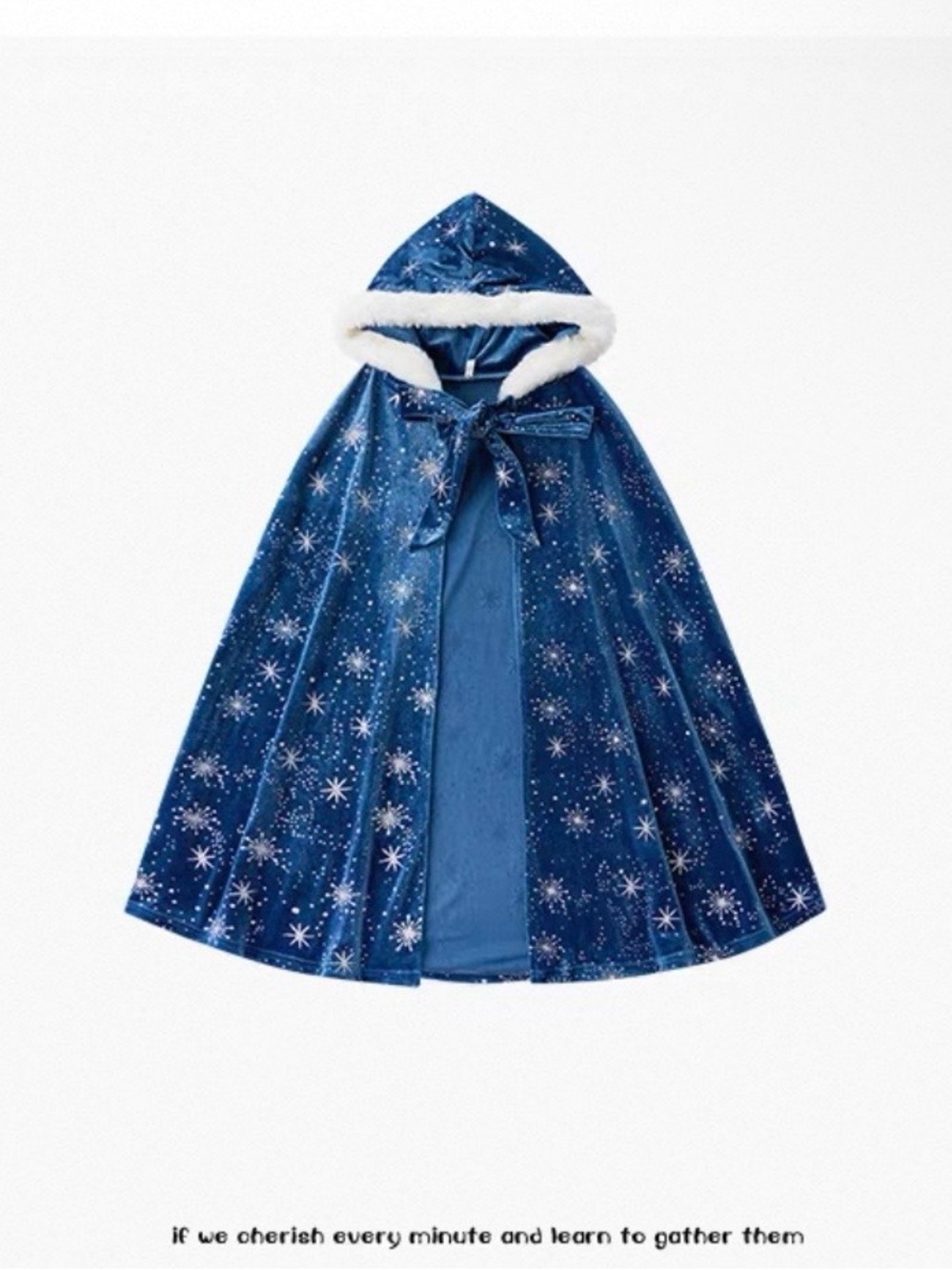 3pieces Elsa dress Girls' Costume and  Cloak 6-8years old halloween party